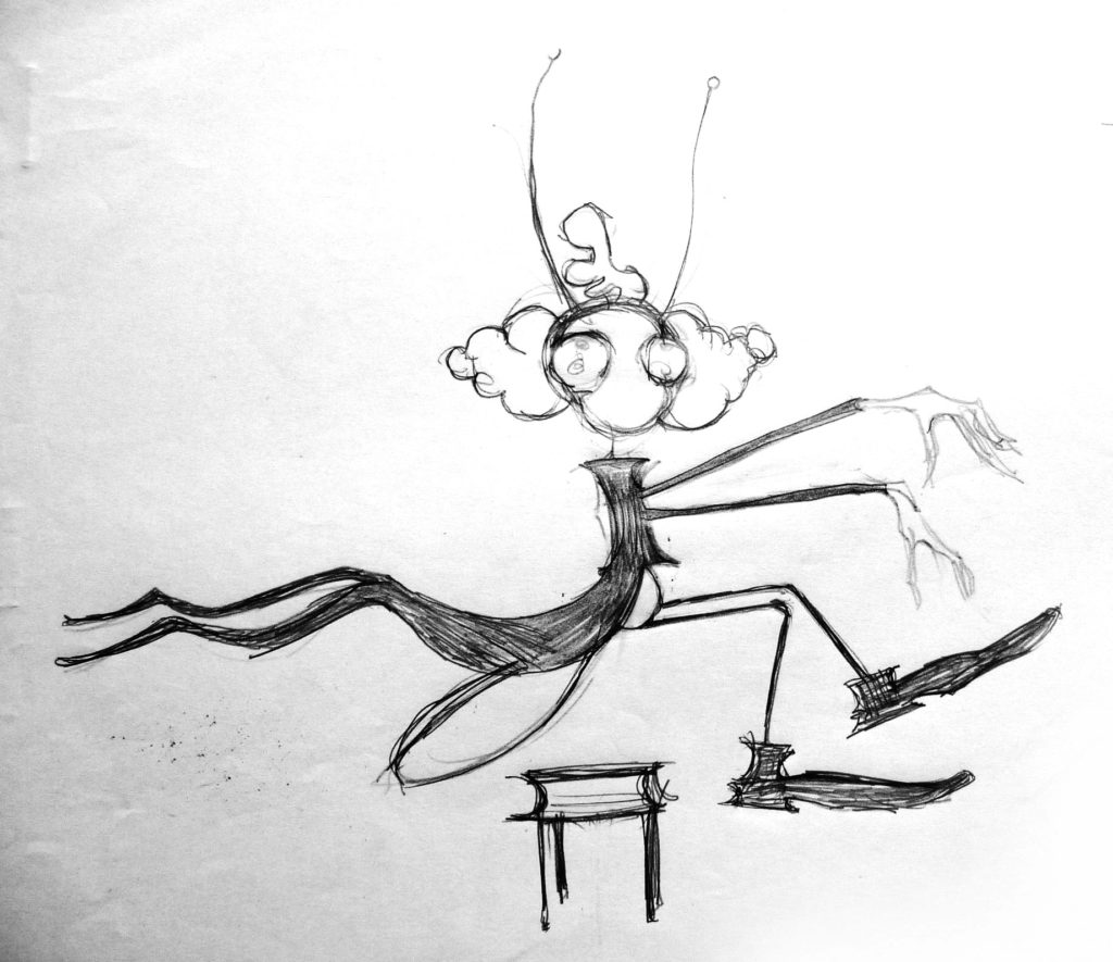 carnets de dessin fourmi