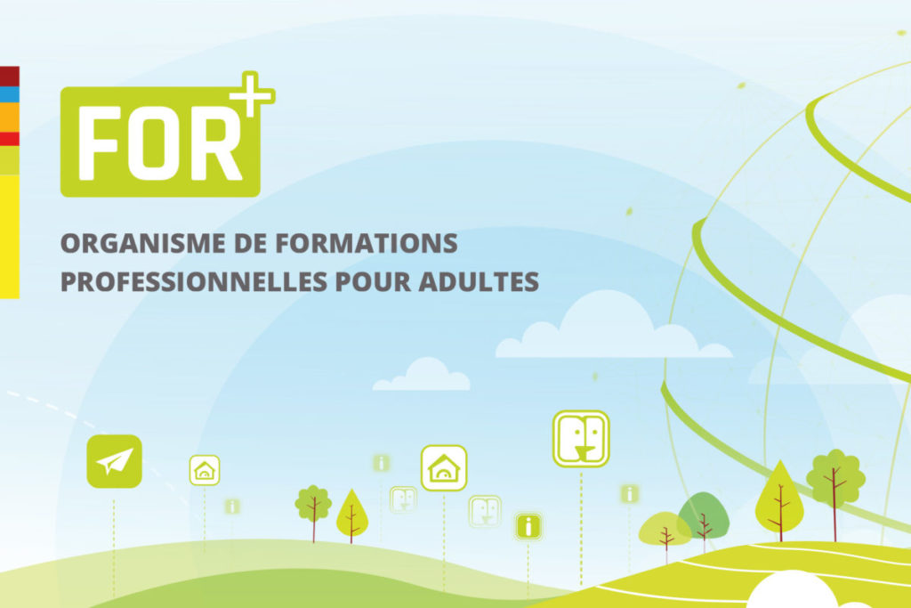 Conception graphique et refonte logotype For+