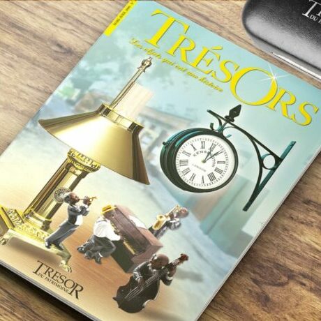 Couverture catalogue / Edition Trésor du Patrimoine